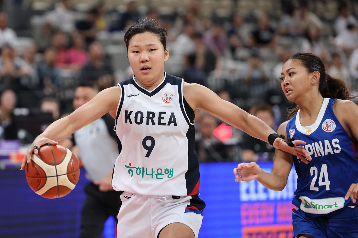 (SP)CHINA-SHENZHEN-BASKETBALL-FIBA WOMEN'S ASIA CUP-SOUTH KOREA VS THE PHILIPPINES (CN)