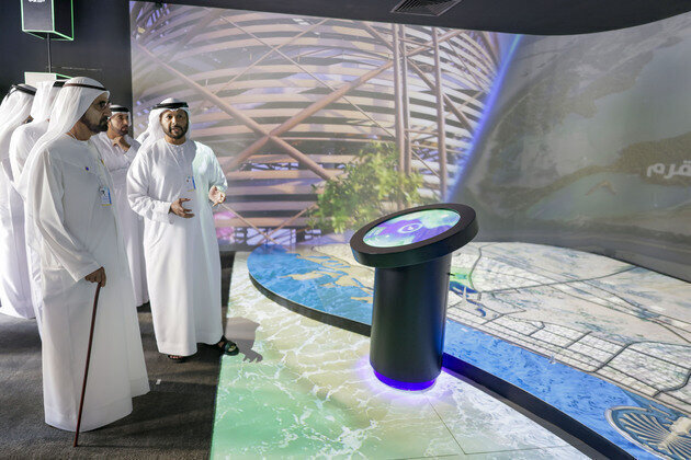 Mohammed bin Rashid reviews 'Blue and Green Spaces Roadmap 2030' launched by Dubai Municipality at WGS 2026