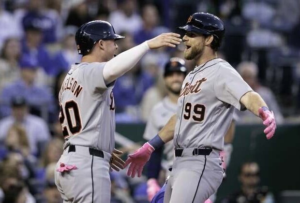MLB roundup: Rookie Gage Workman's first HR powers Tigers past Royals