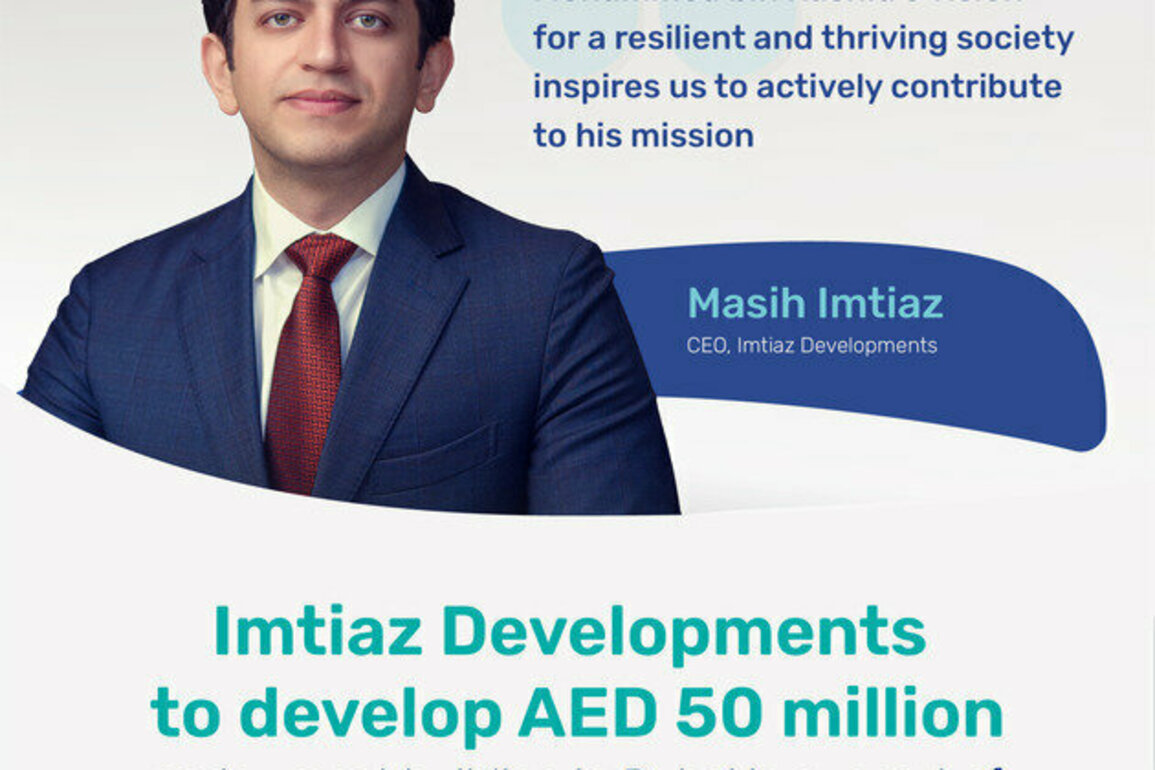 Imtiaz Developments contributes AED50 million to support Fathers' Endowment campaign