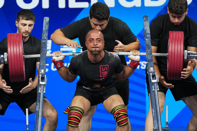 (SP)CHINA-CHENGDU-THE WORLD GAMES 2025-POWERLIFTING-MEN'S EQUIPPED LIGHTWEIGHT (CN)