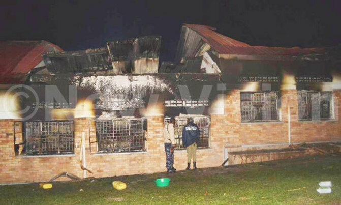 Past school fires in Uganda Past school fires in Uganda