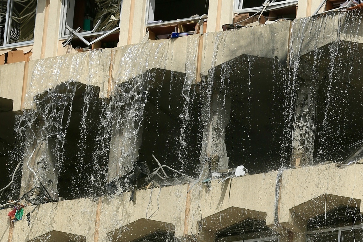 LEBANON-SIDON-ISRAELI ATTACK