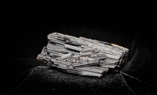  Piece of Hubnerite mineral from Pasto Bueno, Peru. A mineral consisting of manganese tungsten oxide with black monoclinic prismatic submetallic crystals with fine striations. Credit: Alone tattoo mau, via Shutterstock