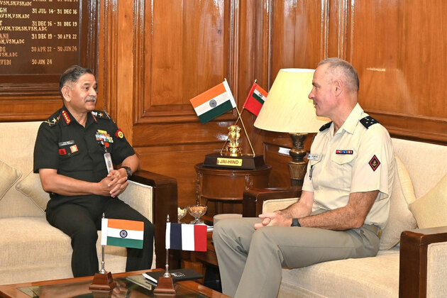 Army Chiefs of India and France meet to strengthen defence ties, counter-terrorism cooperation and UN peacekeeping efforts