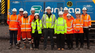 Roger Bullivant Limited (RBL) has trialled the first-ever fully battery-powered pile driving rig in the UK