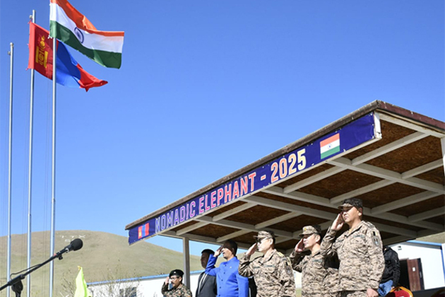 India-Mongolia joint military exercise 'Nomadic Elephant 2025' commences in Ulaanbaatar