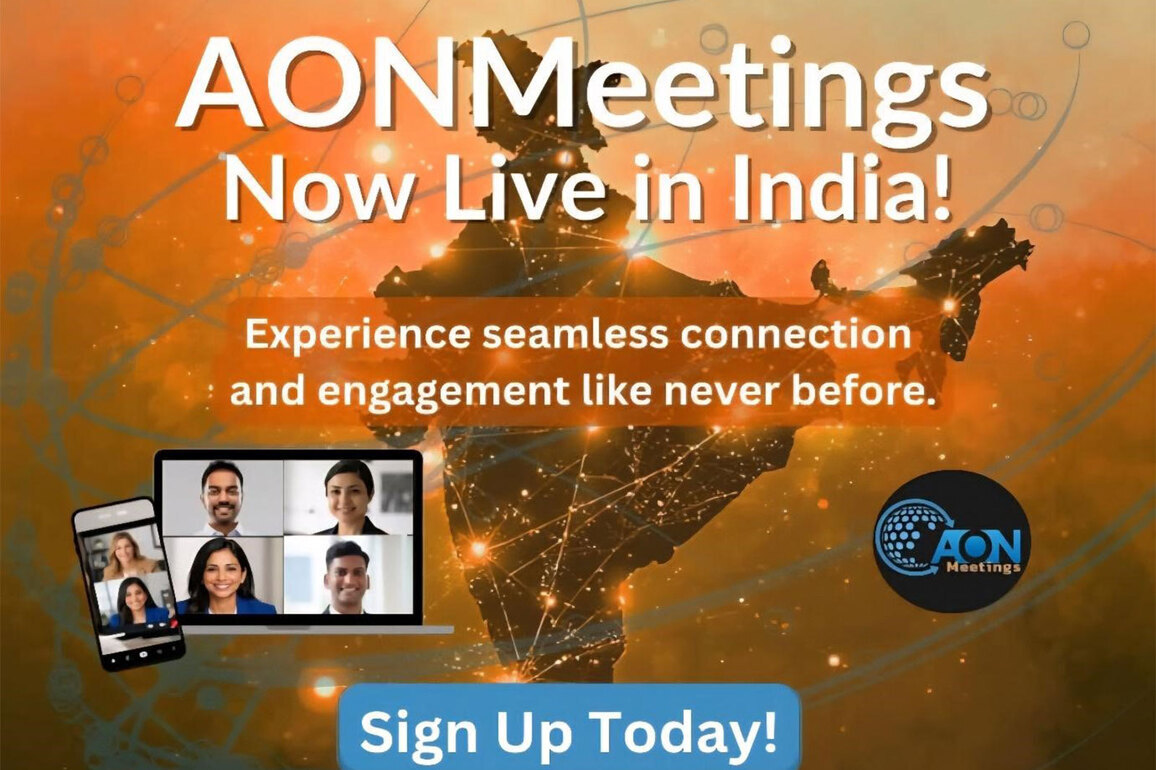 AONMeetings Launches India Operations, Six Businesses Evaluating Including $10 Billion Enterprise