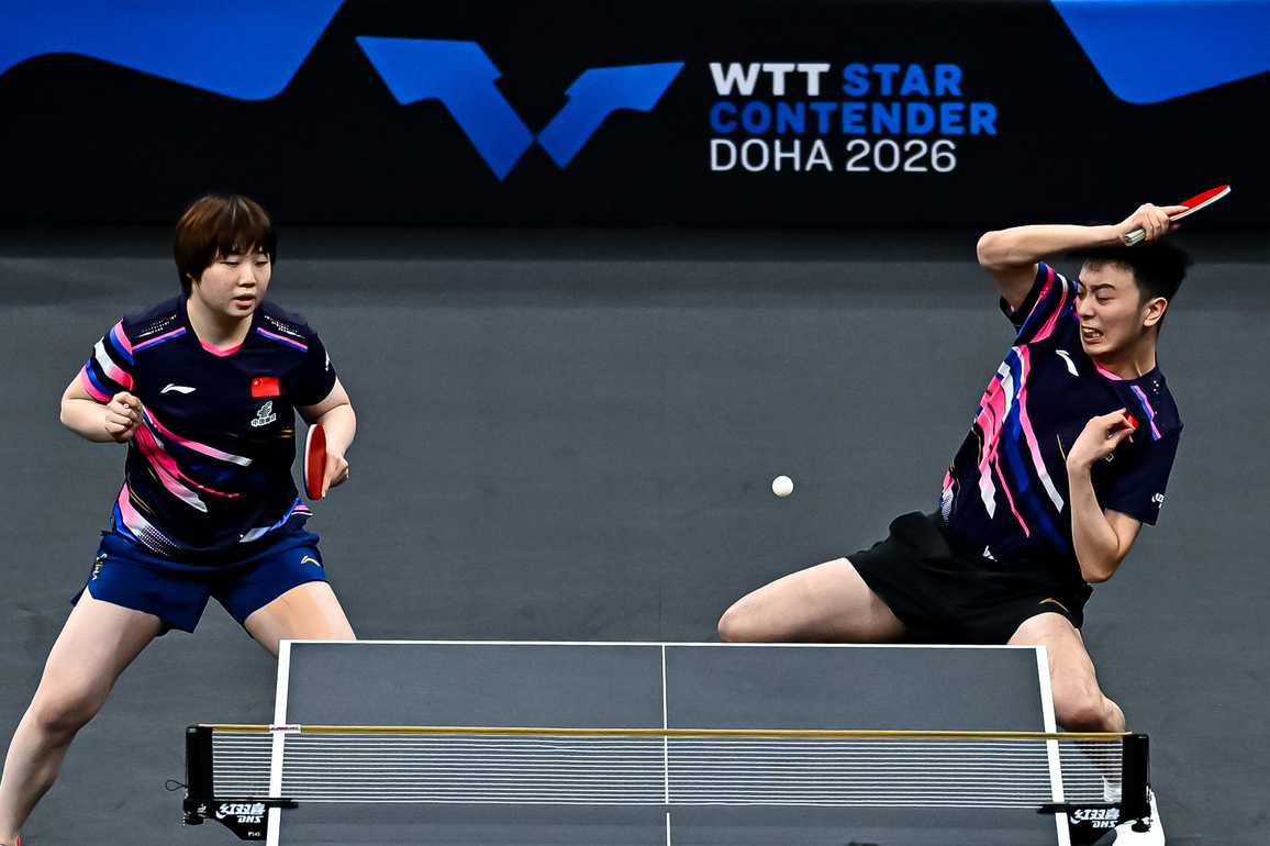 (SP)QATAR-DOHA-WTT STAR CONTENDER DOHA 2026-MIXED DOUBLES-SEMIFINAL