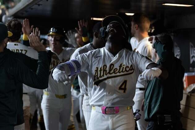 After blowout win, Athletics look to unleash even more power vs. Astros