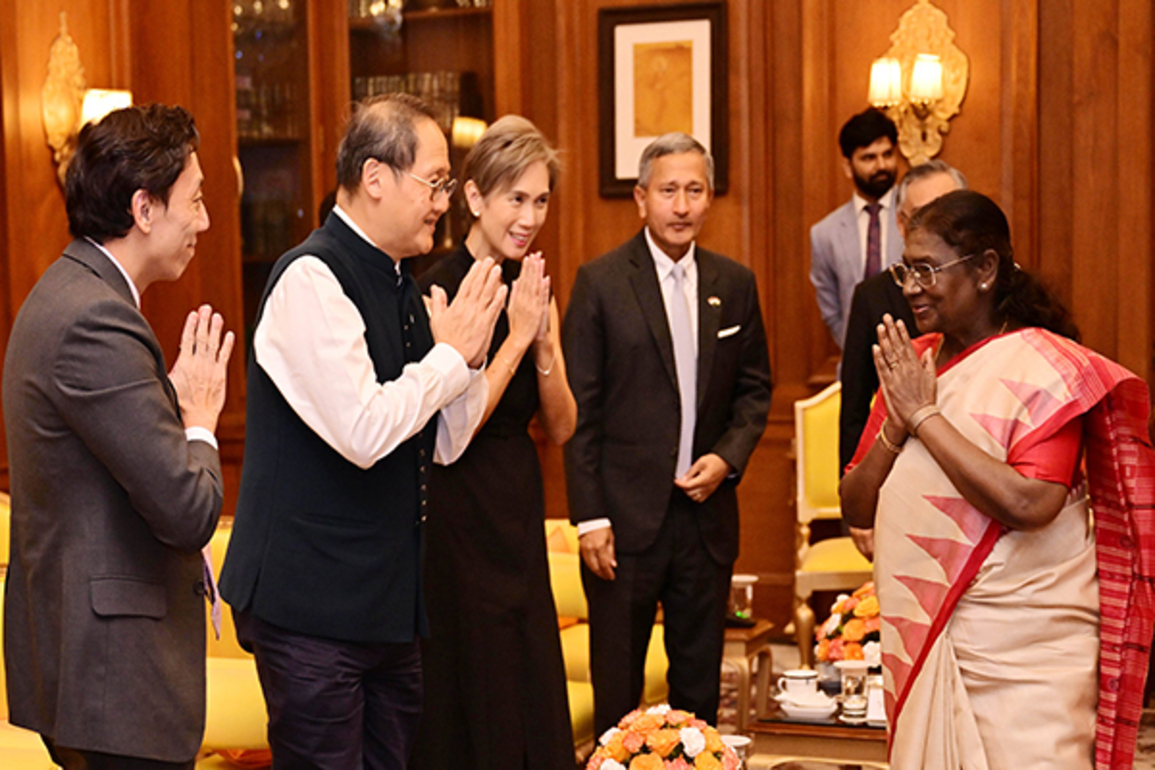 India-Singapore Comprehensive Strategic Partnership is flourishing even in uncertain global environment: President Murmu