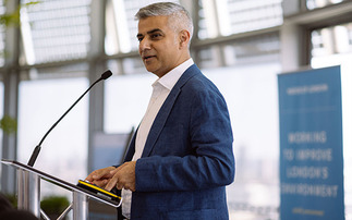 London Mayor Sadiq Khan kicks off £90m green bond plan