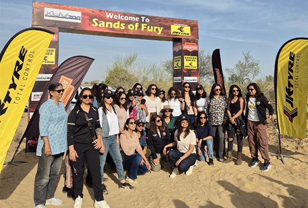 Mahindra Adventures empowers women with 'Sands of Fury' desert drive in Rajasthan