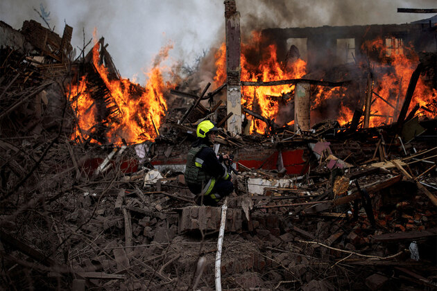 Russia pounds Ukraine with nearly 500 drones in biggest aerial attack, leaves four dead