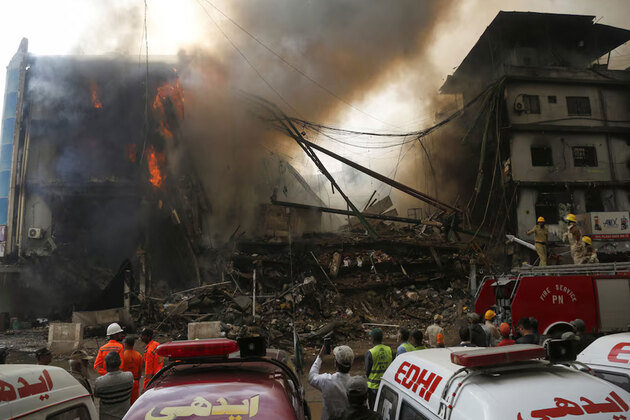 Pak: At least three killed in Gulberg hotel fire in Lahore