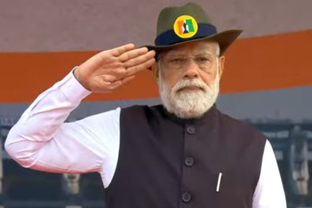 PM Modi pays floral tribute to Sardar Vallabhbhai Patel at Statue of Uniy on his 150th Jayanti