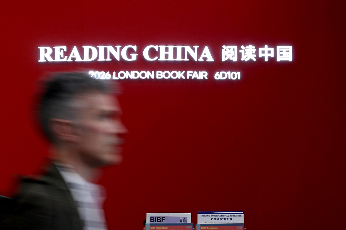 BRITAIN-LONDON-BOOK FAIR-CHINESE PUBLISHERS