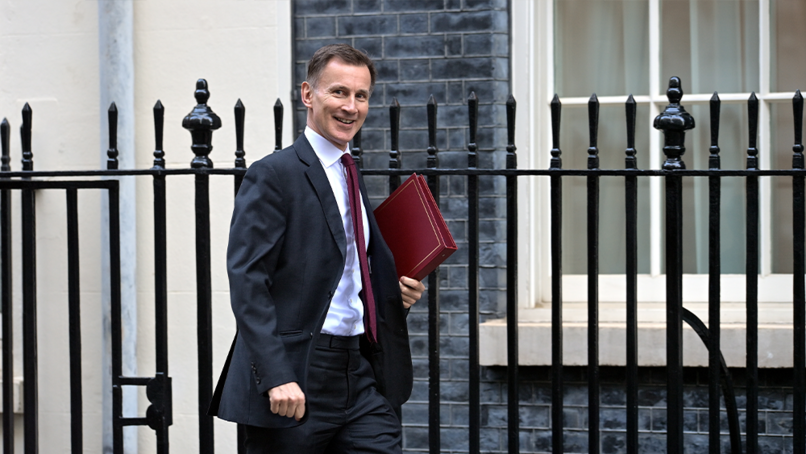 Jeremy Hunt MP, Chancellor of the Exchequer - Image: Sean Aidan Calderbank/Shutterstock