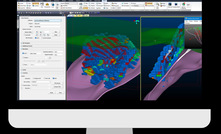  Studio RM Pro, da Datamine, é usado para modelagem geológica/Reprodução