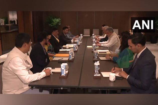 Sanjay Kumar Jha leads party delegation to Singapore, meets High Commissioner Shilpak Ambule