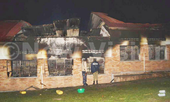 Tumwine rushes to Rakai school after fire kills 10 Tumwine rushes to Rakai school after fire kills 10