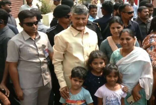 Andhra Pradesh CM Chandrababu Naidu casts vote in MLC elections