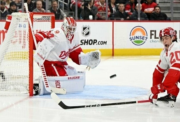 Red Wings look to break skid, battle Utah Hockey Club