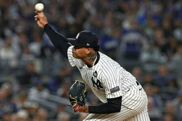Yankees RHP Luis Gil (lat) begins rehab assignment