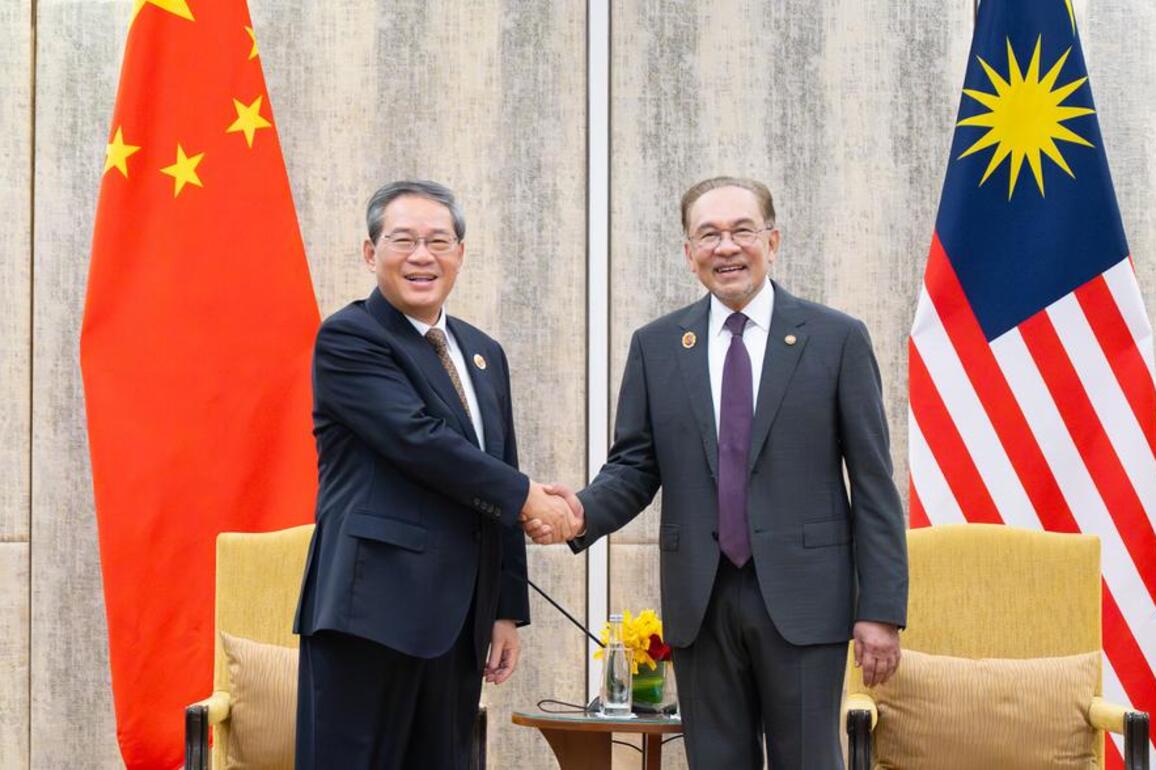 China ready to strengthen multilateral coordination with Malaysia -- premier