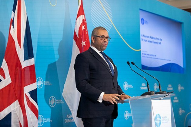 UK 'working intensly' with India for FTAs: UK Foreign Secy