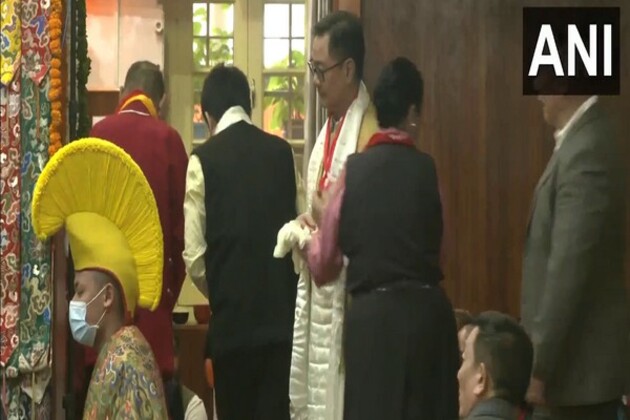 Union Minister Kiren Rijiju and Arunachal CM Pema Khandu attend Dalai Lama's 90th birthday celebrations in Dharamshala