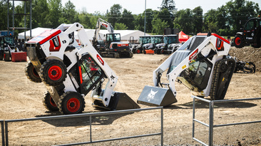 Bobcat unveils new track loaders at Demo Days