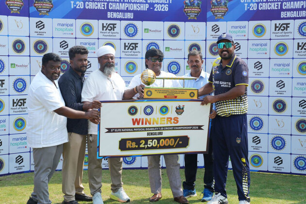 Uttar Pradesh crowned champions of 5th Elite National Divyang T-20 Cricket Championship 2026