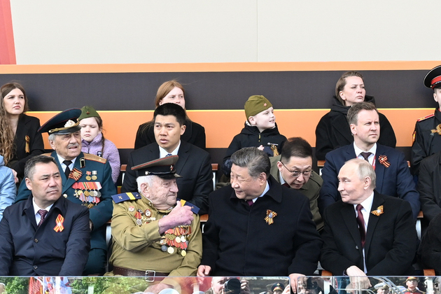 RUSSIA-MOSCOW-VICTORY DAY-CELEBRATIONS-CHINA-XI JINPING