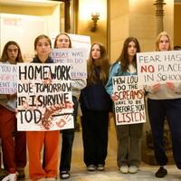 Olson- GOP won't get behind assault rifle ban despite parents' pleas
