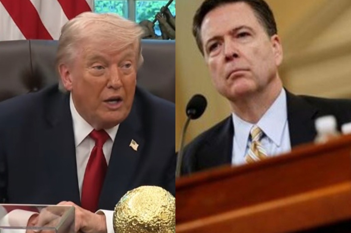 "Dirty cop": Trump slams ex-FBI chief James Comey following indictment over cryptic "8647" post
