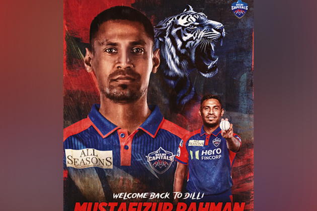 Delhi Capitals announce Bangladesh pacer Mustafizur Rahman as replacement for Jake Fraser-McGurk