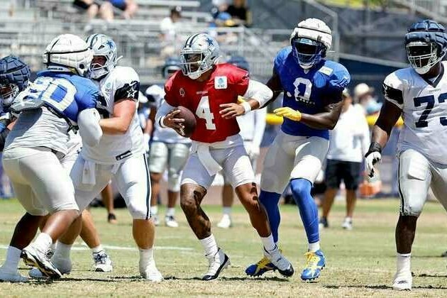 Cowboys tendrn prctica conjunta con Rams en Training Camp