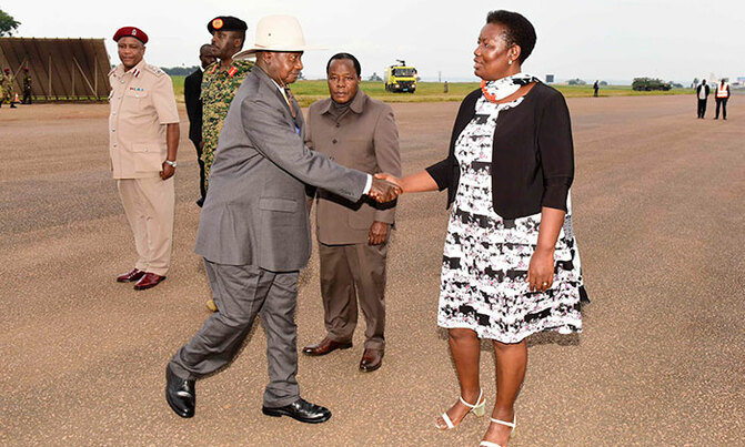 Museveni leaves for two-day working visit to Angola Museveni leaves for two-day working visit to Angola