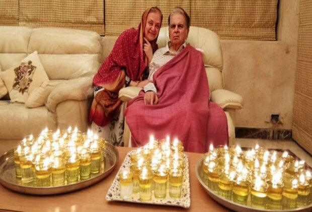 Saira Banu shares throwback picture with Dilip Kumar on Diwali