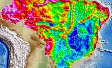 Mapa gravimétrico lançado pelo SGB/Divulgação