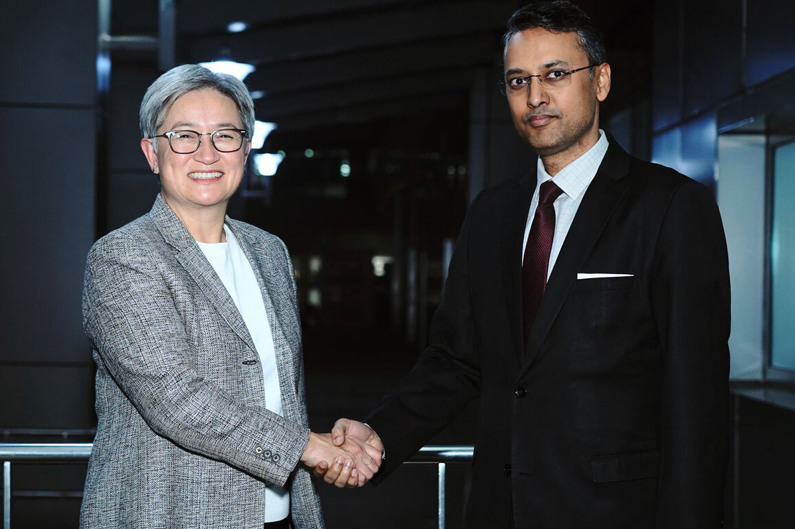 Australian FM Wong arrives in India for 16th India-Australia Foreign Ministers' framework dialogue
