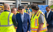 President Joe Biden during a visit to support the US steel industry in April 2024. Credit: White House/Adam Schultz