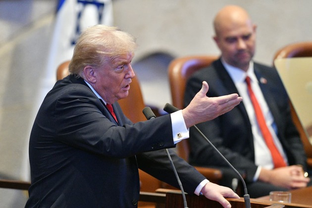 MIDEAST-JERUSALEM-KNESSET-TRUMP