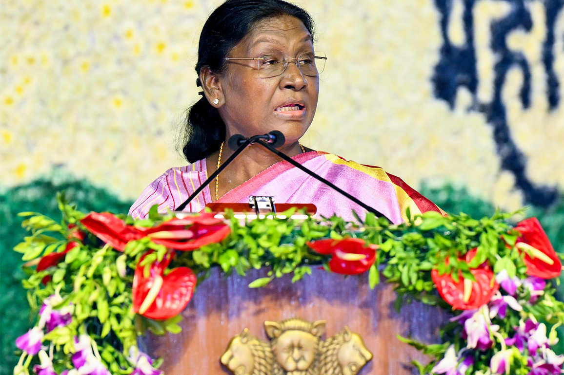 "Buddha inspires us to tread on the path of peace, tolerance and mutual harmony,": President Droupadi Murmu