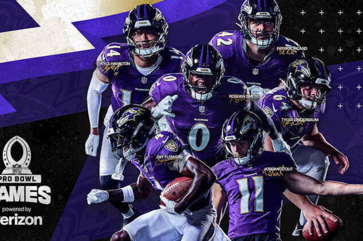Six Ravens Earn 2025 Pro Bowl Honors