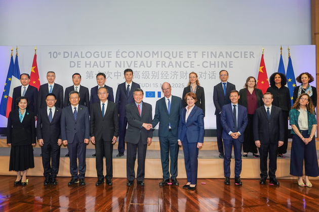 FRANCE-PARIS-CHINA-HE LIFENG-HIGH LEVEL ECONOMIC & FINANCIAL DIALOGUE