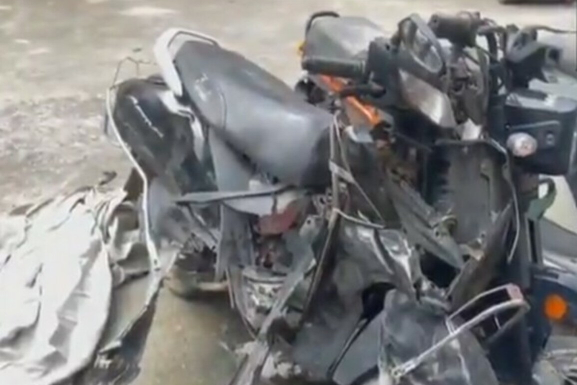 5-year-old girl killed as speeding car rams into two-wheeler in Noida