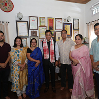 His work continues to be beacon of hope: Sarbananda Sonowal visits Bhupen Hazarika's home