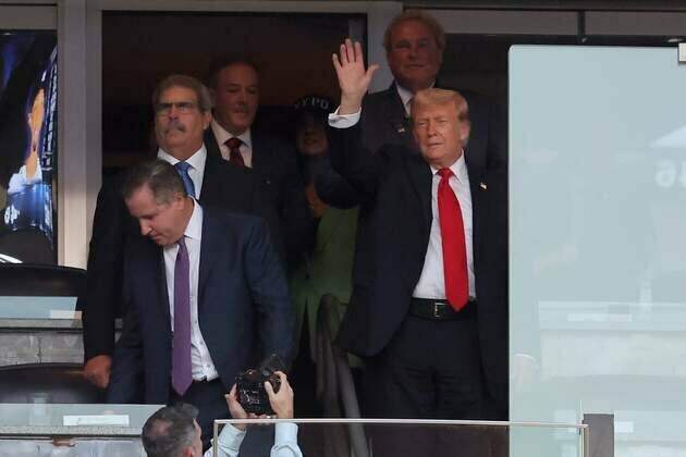 President Trump attends Yankees game on 9/11